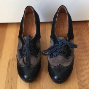 Chi’s Mihara heeled oxfords